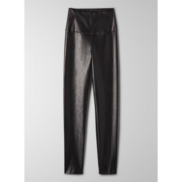 Aritzia Wilfred Free Daria Faux Leather Leggings - S, 32” Inseam - Picture 1 of 9